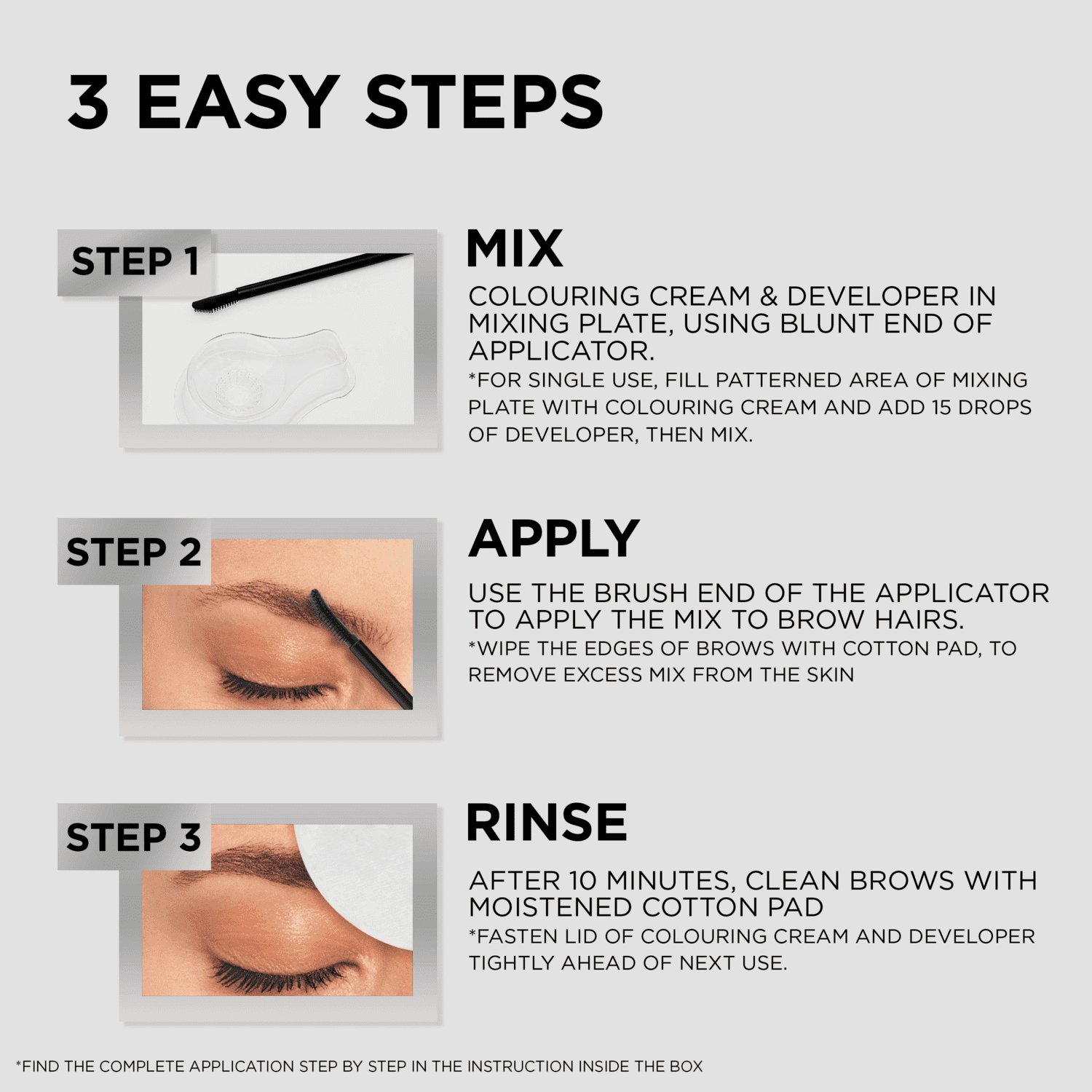 Brow Colour Semi Permanent Tint Image 4